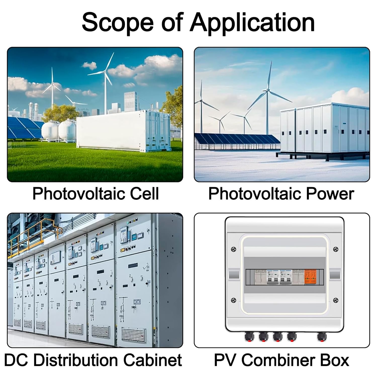 Solar DC 1000V 15A Fuse HSPV-30 Photovoltaic PV DC Fuses Link