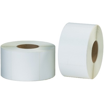 3 1/2 x 1″ White Thermal Transfer Labels-5,100 Labels per Roll-4 per Roll