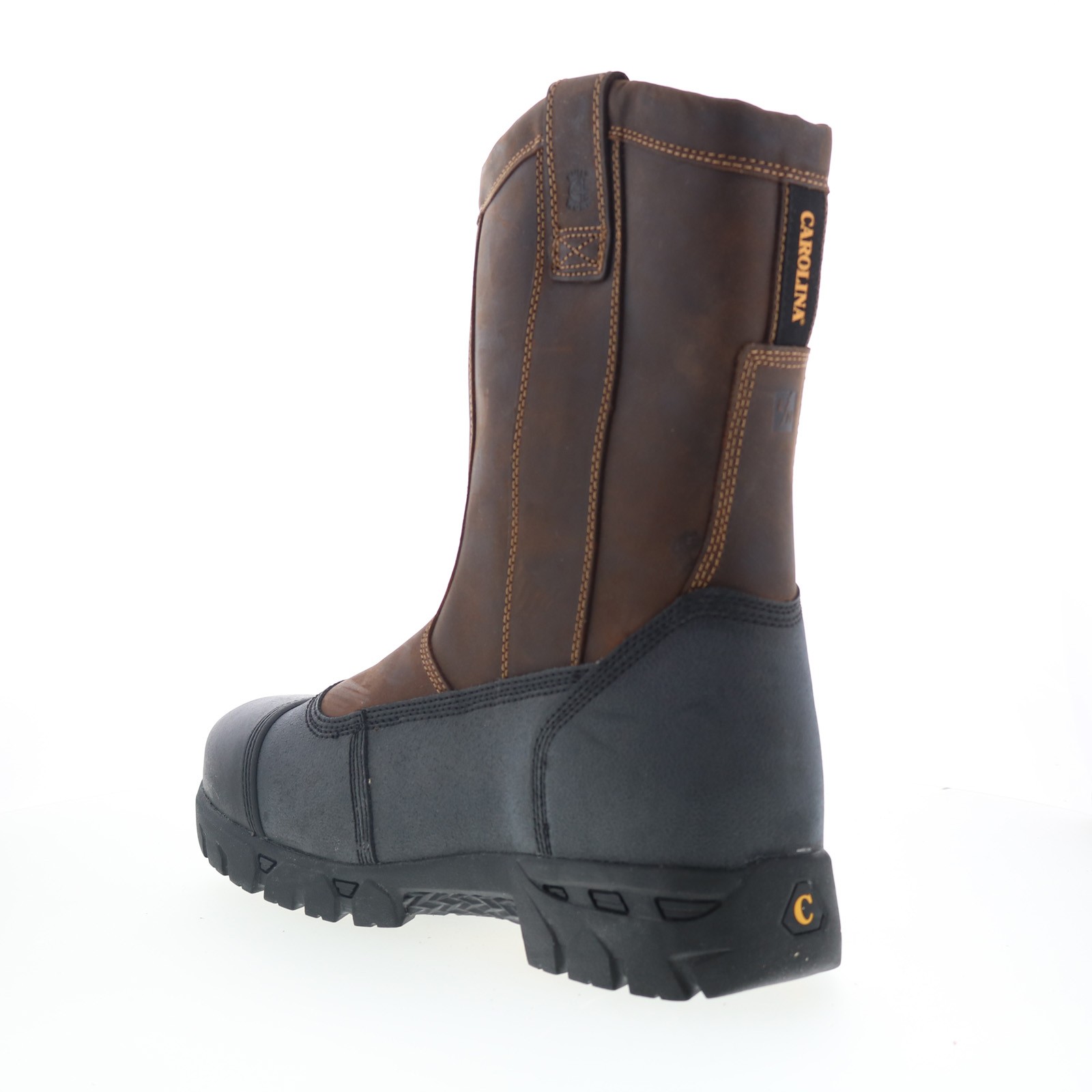 Carolina Composite Toe Waterproof Mens Brown Wide Work & Safety Boots