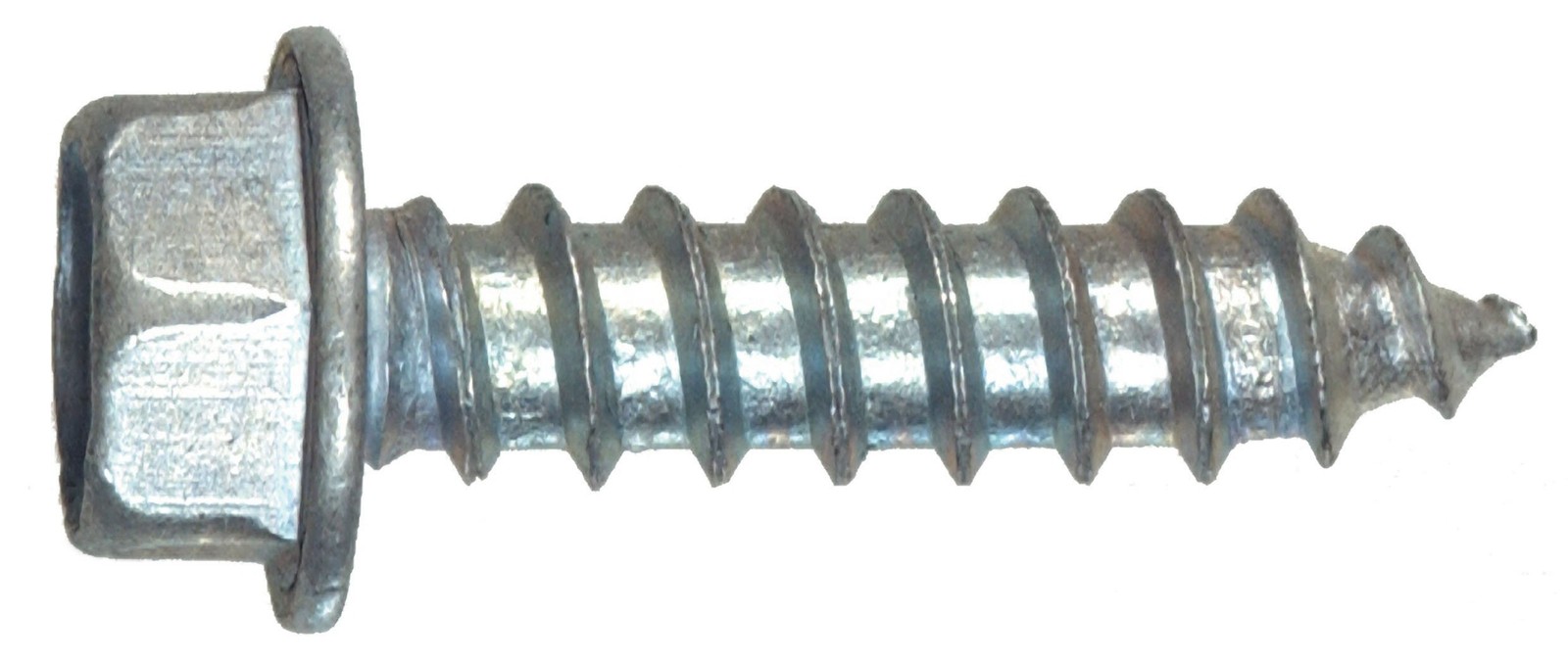 25 PCS 5/16×3/4 Inch Type A Hex Head Thread Cutting Screw ZincPlated Steel