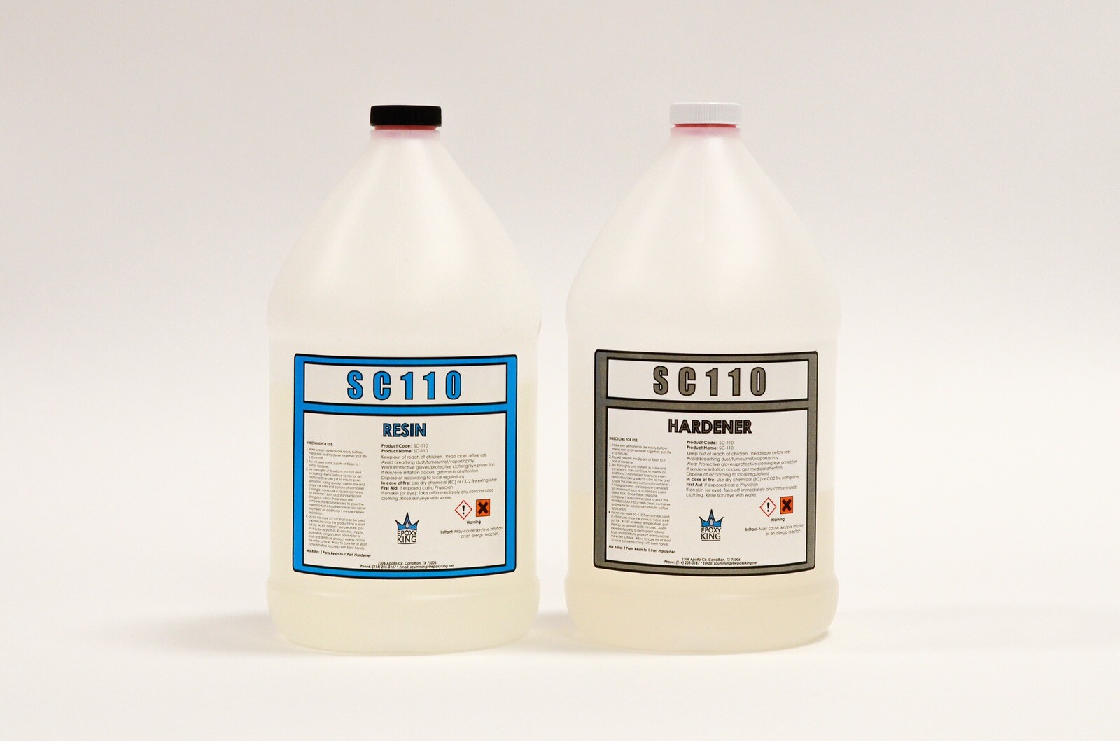 EPOXY RESIN 1 GALLON KIT * CLEAR * UV RESISTANT * LAMINATING * FIBERGLASS * BOAT