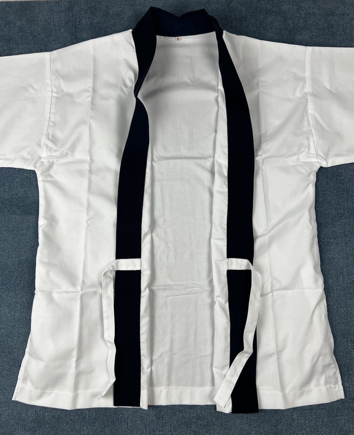 Sushi Chef Uniform Short Kimono Happi Coat Unisex Short Sleeves Unbranded Size M