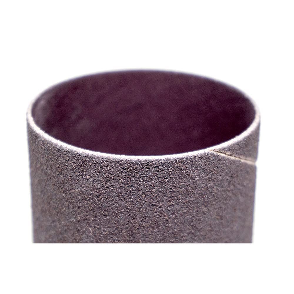 Benchmark Abrasives 2 x 2 Aluminum Oxide Abrasive Spiral Bands for Rotary Tools,