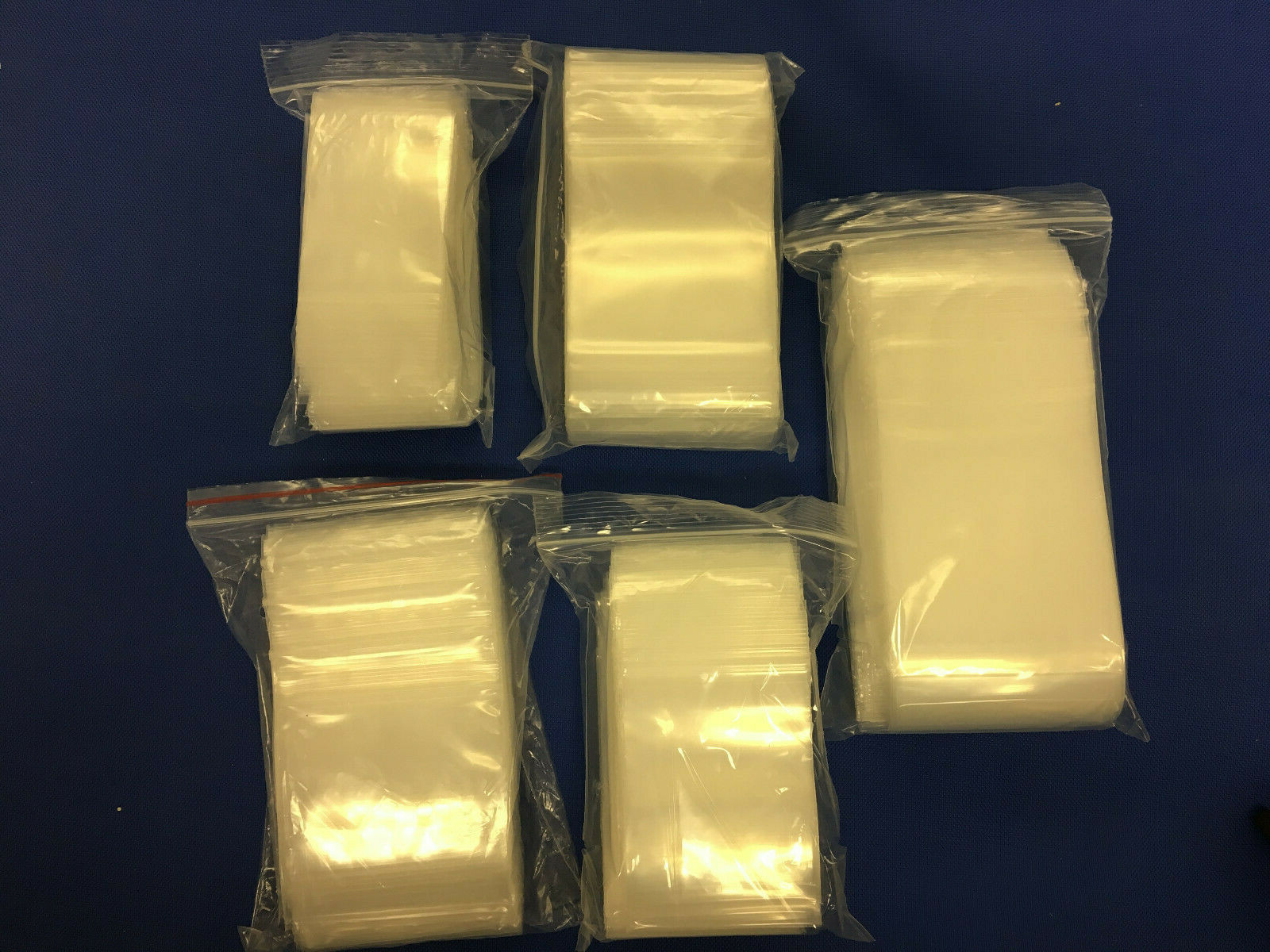 100,200 300,500,1000 2×3 Clear Zip Lock Top Reclosable Poly Plastic Bags 4Mil