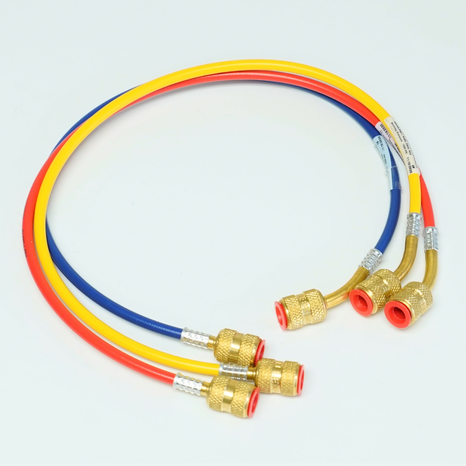 Charging Hoses for R-290 and R-600a Refrigerant 18 inch Hydrocarbon