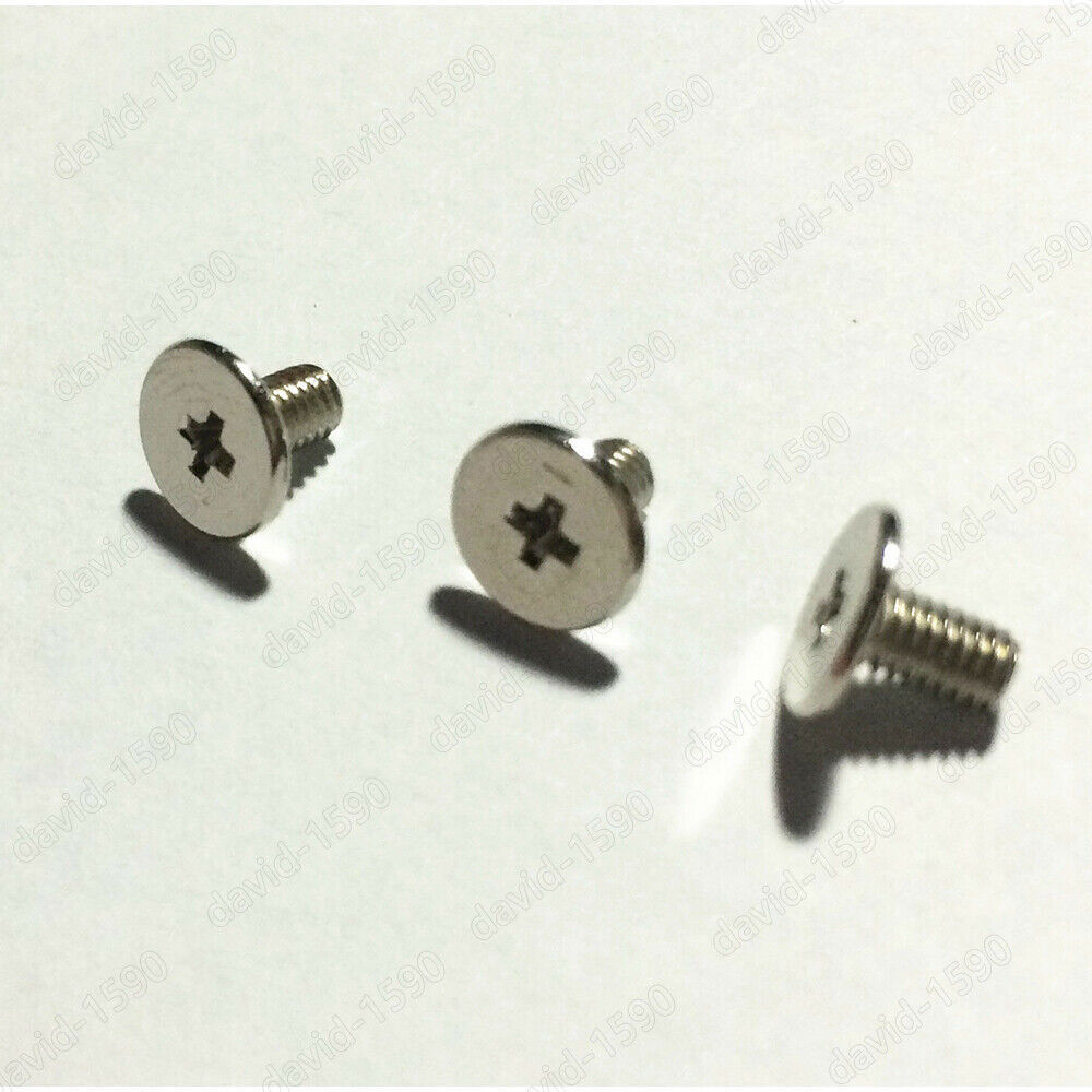 100Pcs M2 M2.5 M3 M4 Phillips Big Thin Head Screw Ultrathin Bolts Nickel Plating
