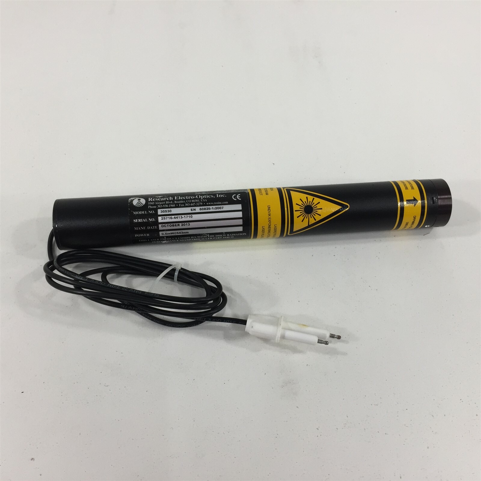 REO Precision Optical Solutions 30530 Laser Head 543nM 5.0mW