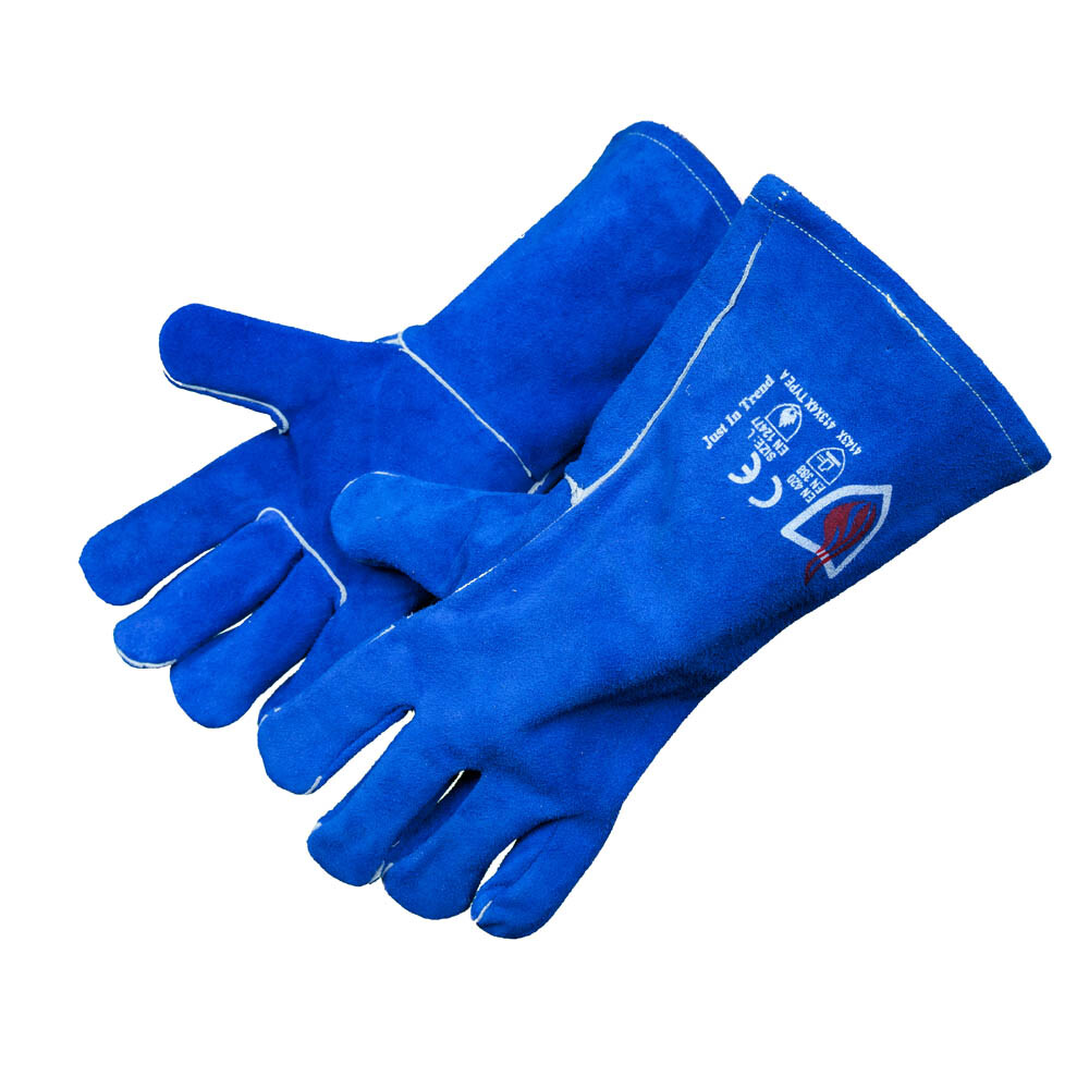 Flame/Heat Resistant Welding Gloves – Royal Blue