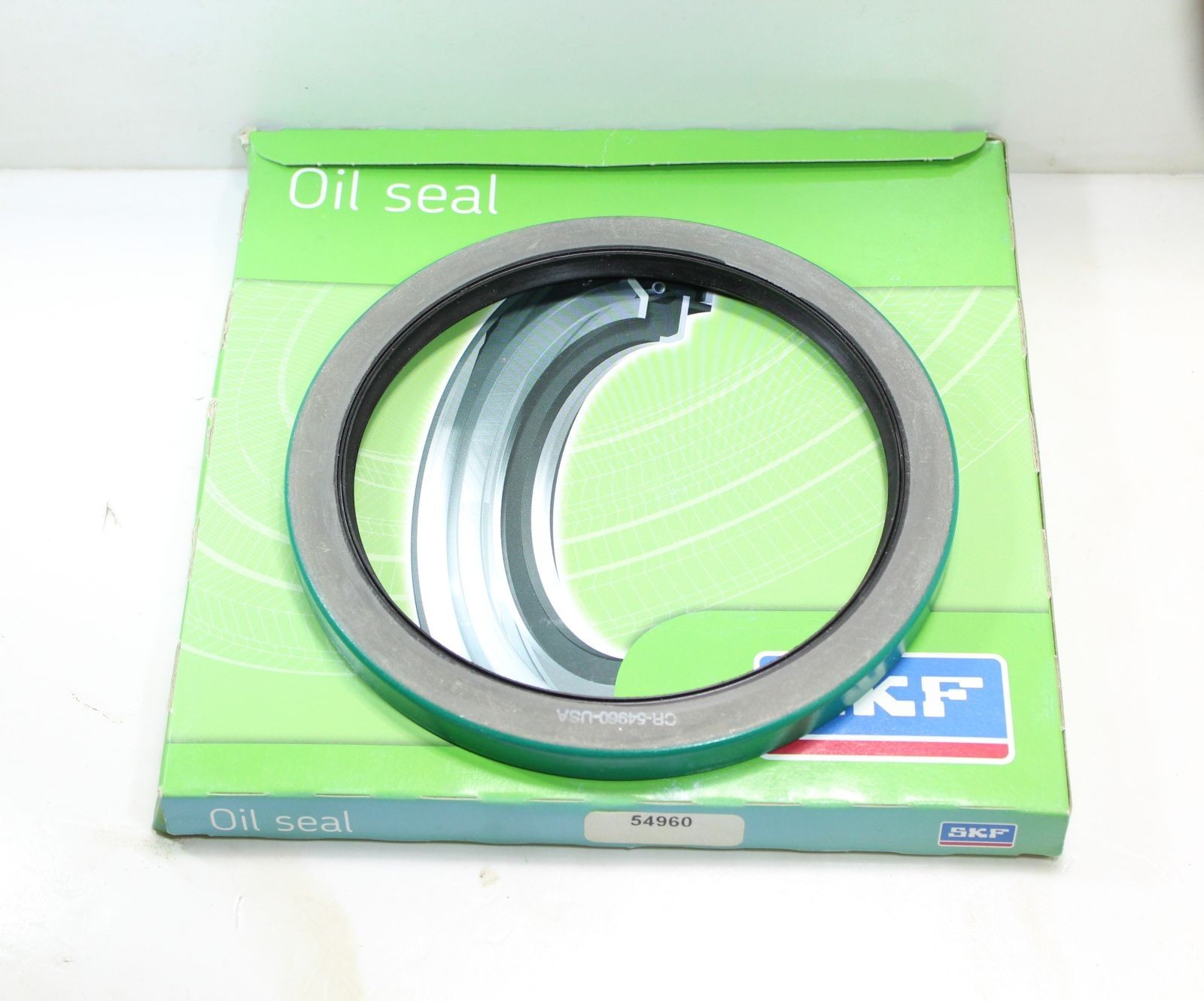 Double Lip Oil Seal – Solid, 5.500″ Shaft Dia., 6.750″ OD, 0.500″ Overall