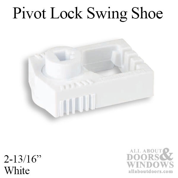 Pivot Lock Swing Shoe – White