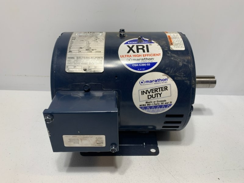 Marathon TVK182TTDW6030AA Motor 3HP 3Ph 575V 1800RPM 182T Frame