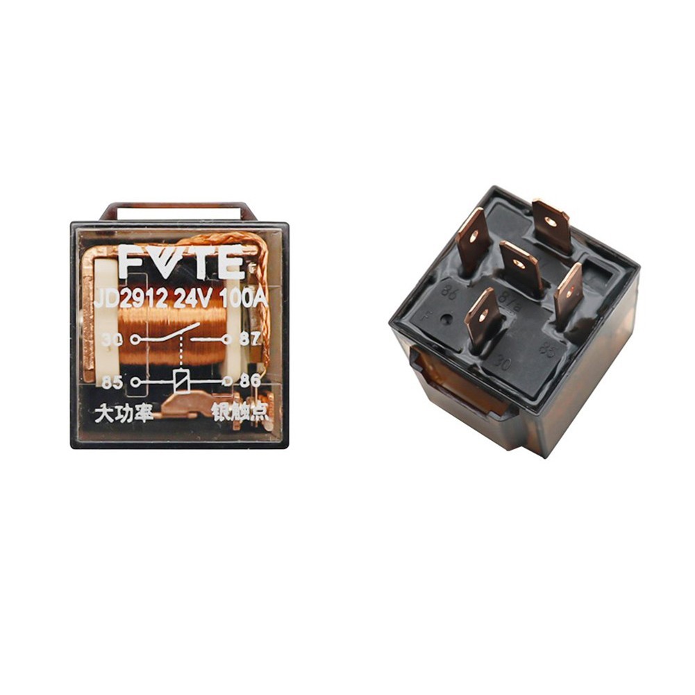 High Capacity Car Relay 12V24V 100A 5-pin SPDT Control Equipment DC High Quality