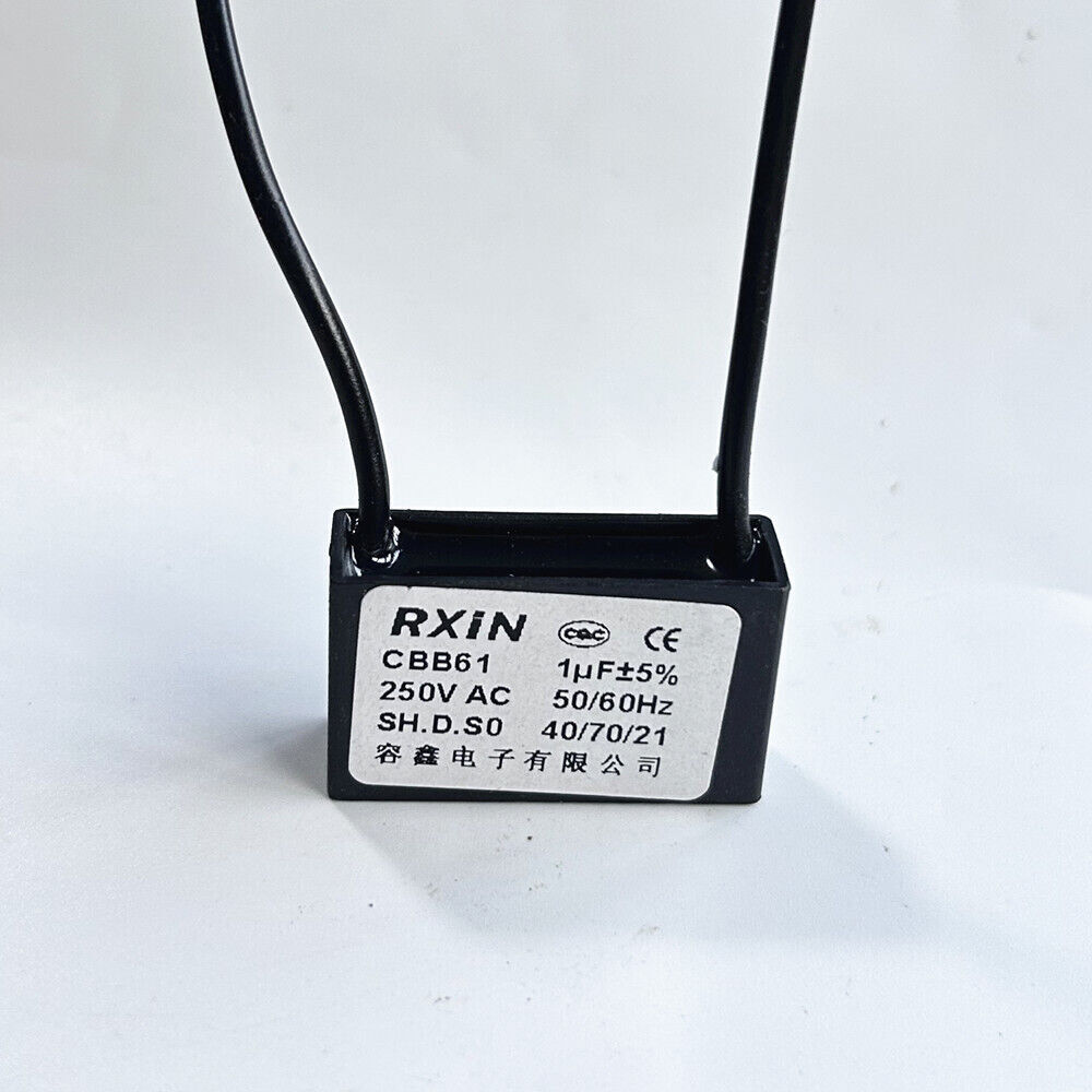 CBB61 250V Capacitor 2 wires 1/2/3/3.5/4/5/6/7/8/9/10/12/15/18/20/24/25/30 UF