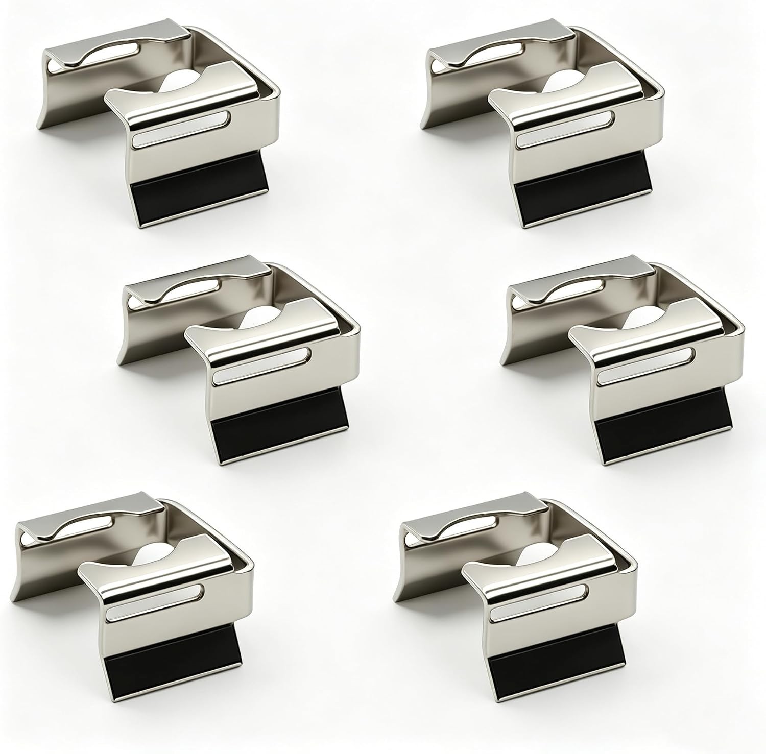 Universal Fuel Injector Metal Retaining Clip Retainer Kit 6PCS Fit EV1