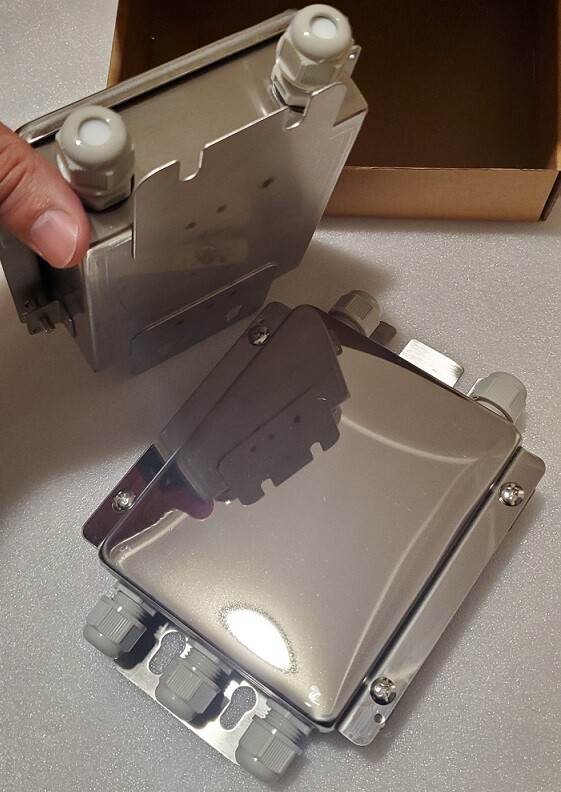 Stainless Steel Junction Box 4 Load Cells High precision potentiometer Water/Res