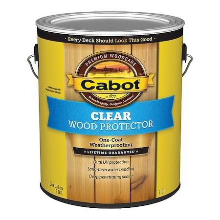 Cabot 140.0002101.007 Clear Wood Protector, 1 Gallon