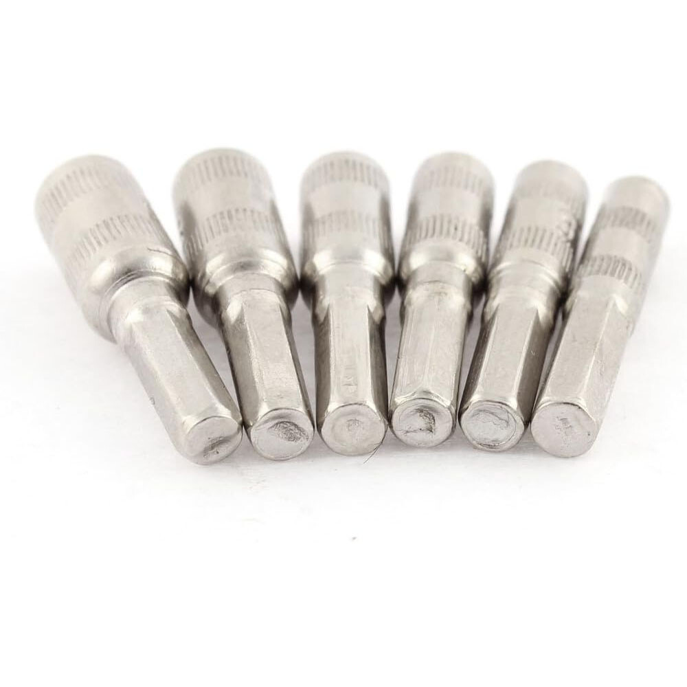 12X Hex 4mm Screwdriver Socket Bits 2.5mm 3mm 3.5mm 4mm 4.5mm 5mm for system 4