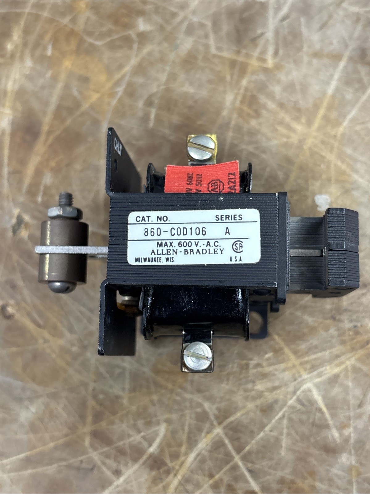 Allen-Bradley 860-C0D106 Size 2 Solenoid Push-Pull AC 120V-60Hz Series A