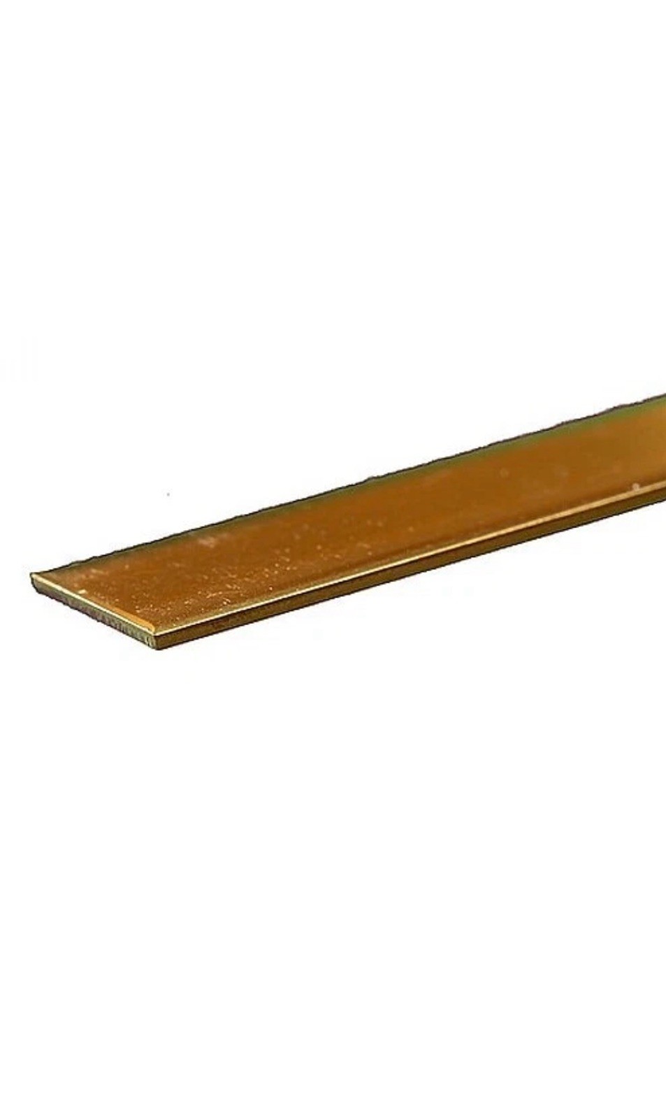 3 PACK Solid Brass Flat Strips .032″ x 1/2″ x 1′ 260 Rectangle Stock 12″ Length