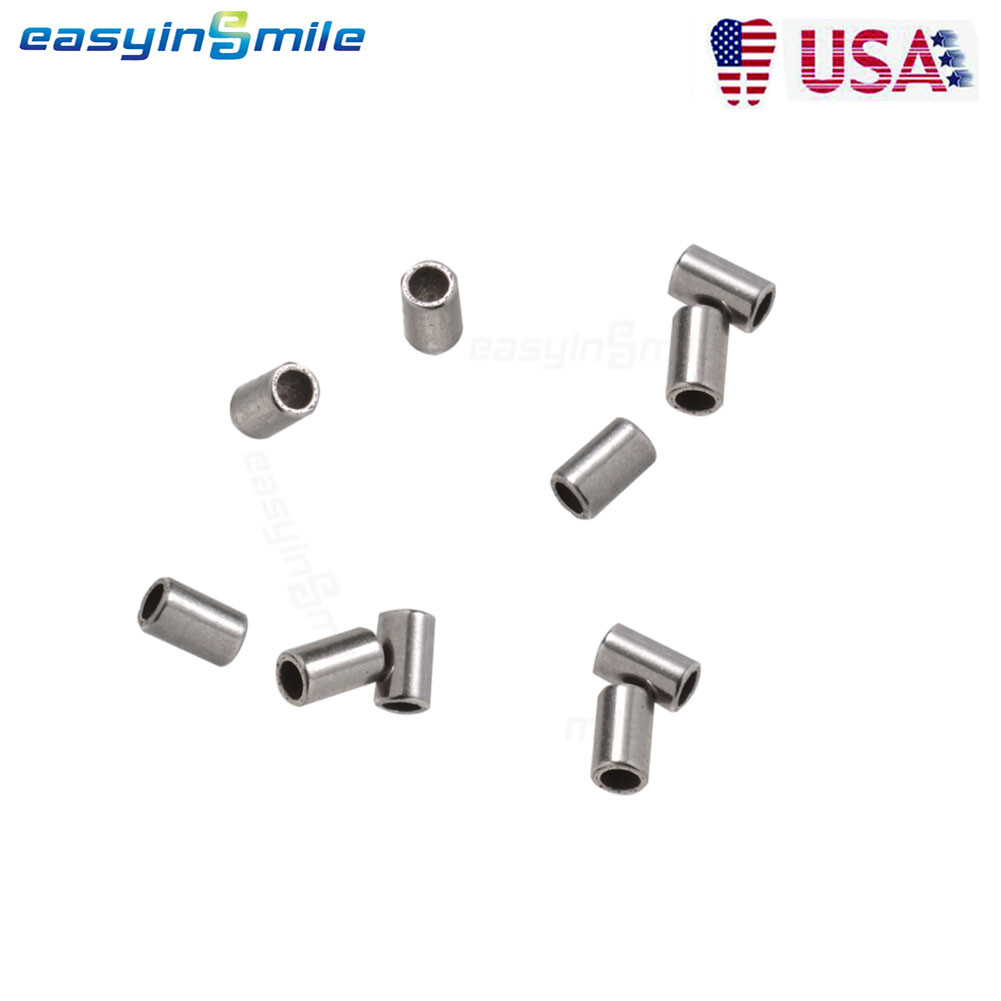 10Pc/Pack Dental Orthodontic Crimpable Stops Hooks Mini Tube Bracket Stopper