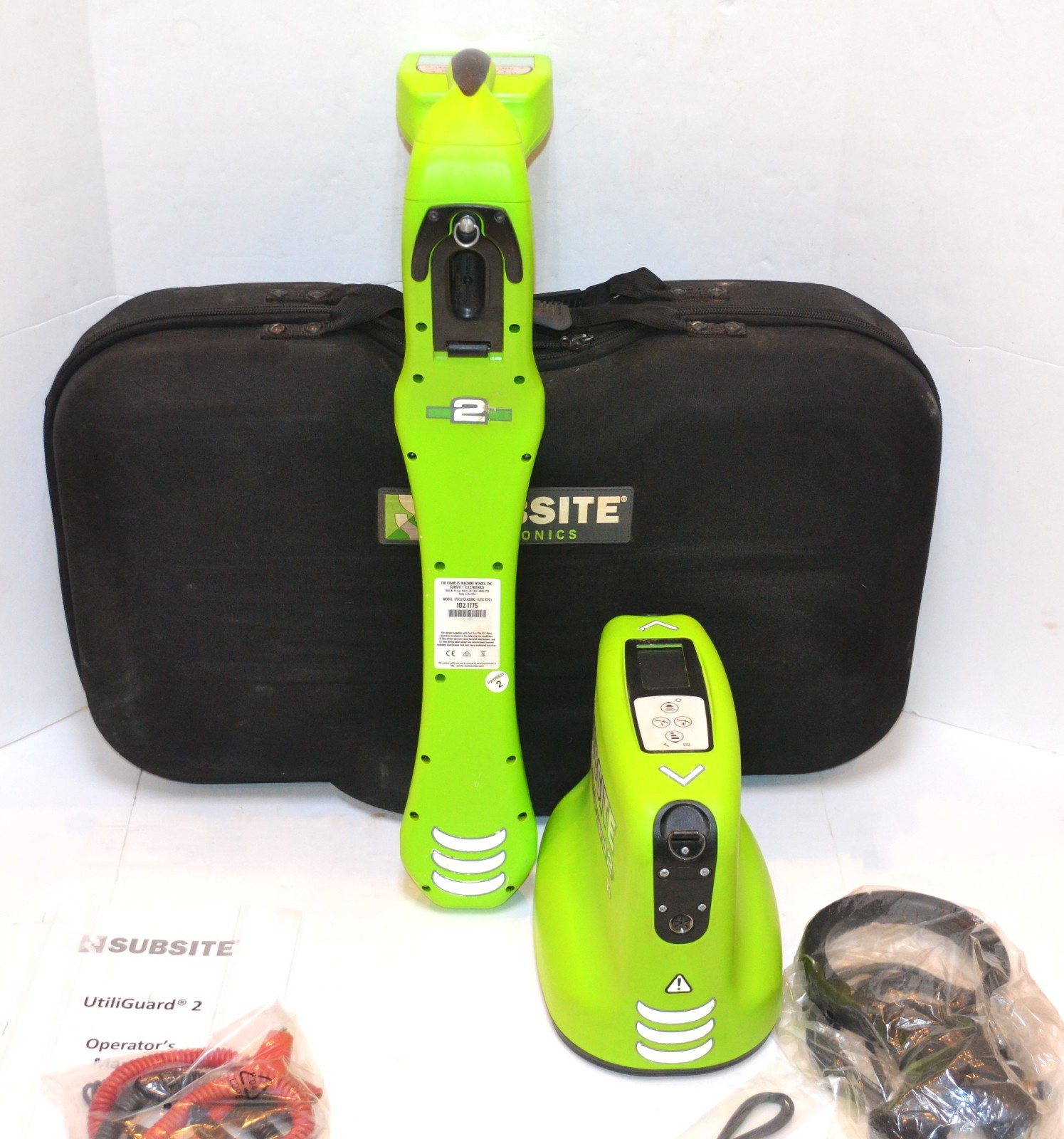 SUBSITE DITCH WITCH UTILIGUARD 2 T5 CABLE PIPE LOCATOR INDUCTION CLAMP 31 FREQ