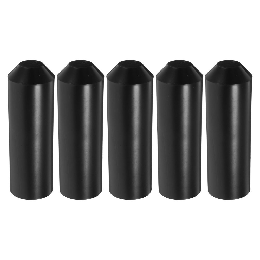 5pcs Heat Shrink End Cap with Spiral Adhesive for 1.5 Inch Rope