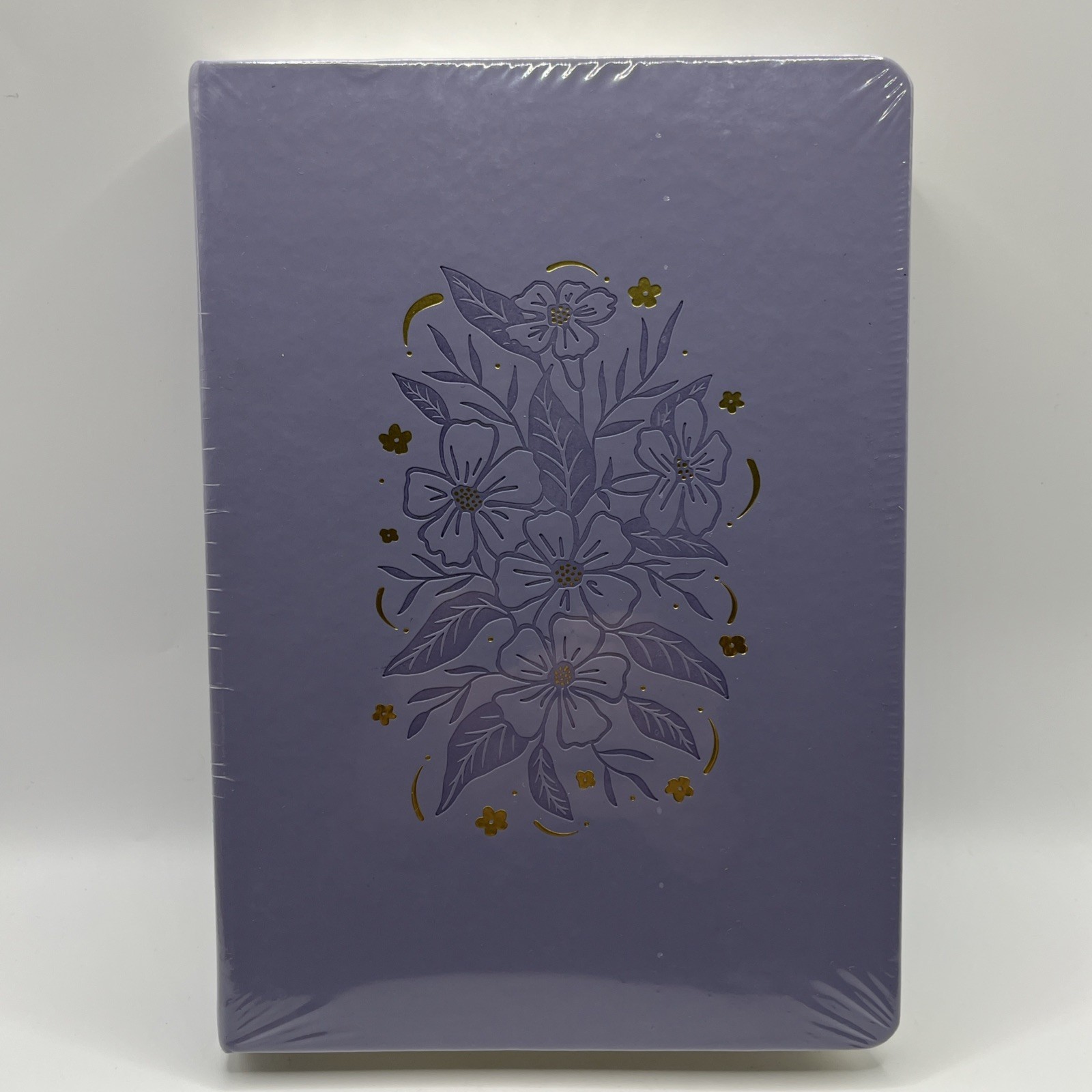 NEW &And Per Se Lined Journal Notebook 365 Pgs 5.7” x 8” Floral Lavender