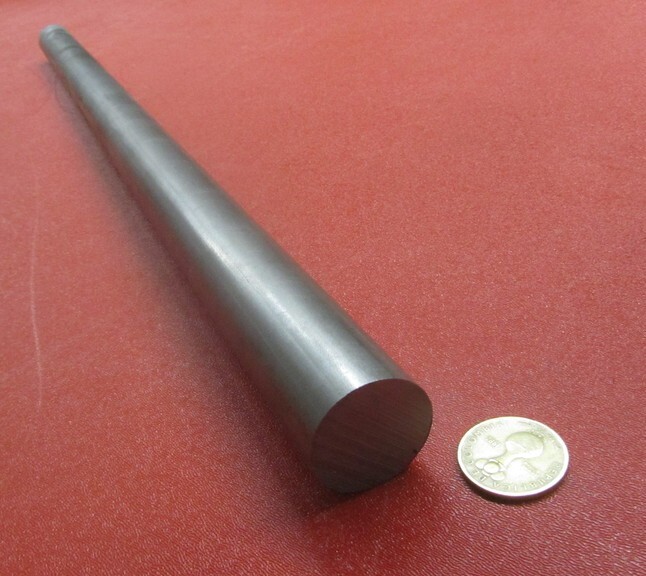 12L14 Steel Unpolished Rod, (1.25″) 1 1/4″ Dia x 2 Foot Length, 1 Unit