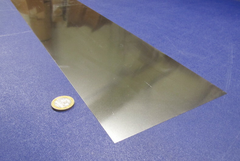 301 Stainless Steel Sheet Shim, .020″ (+/-.0010″) x 6.0″ Width x 5 Foot Length