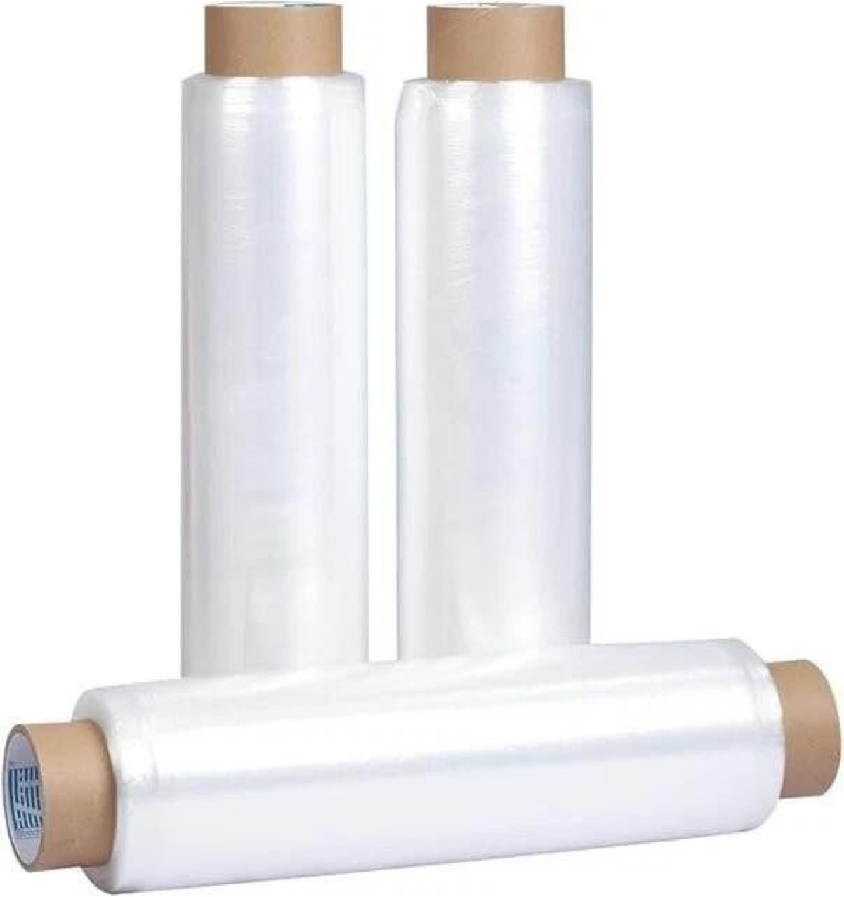 18″ x 1500′ 80 Gauge 4 Rolls Pallet Wrap Stretch Film Hand Shrink Wrap 1500FT