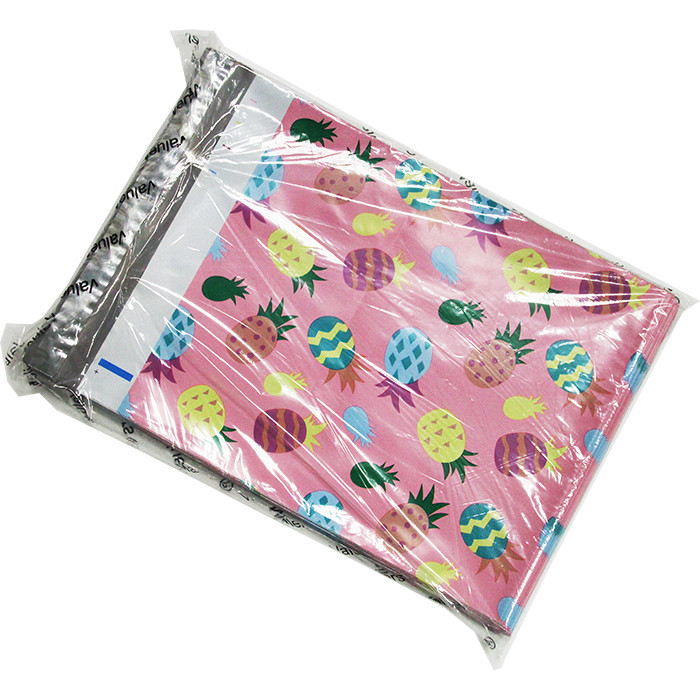 200 10×13 Pink Pineapple Designer Poly Mailers Envelopes Boutique Custom Bags
