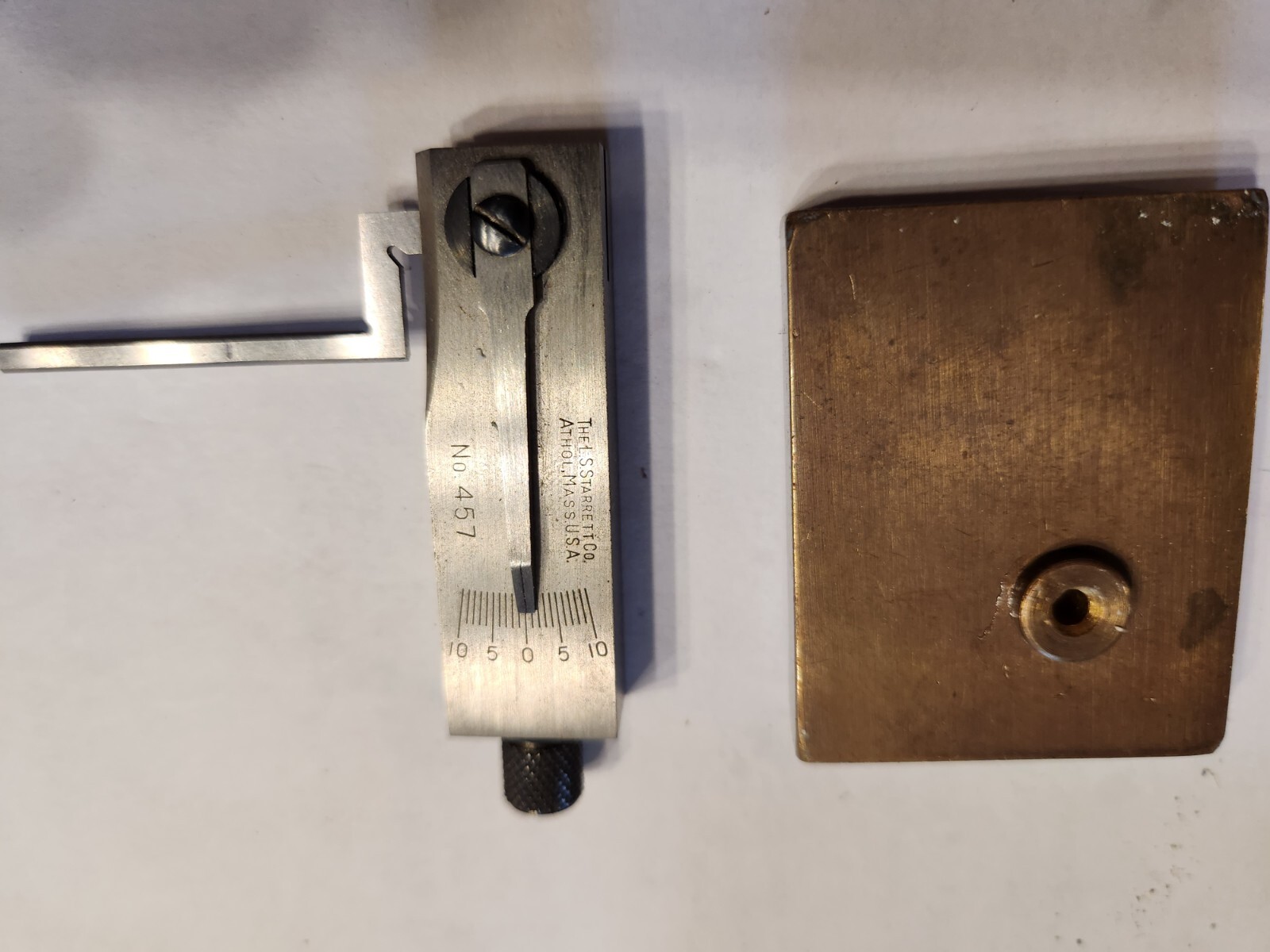 Vintage Starrett 457 Diemakers Square- with Angular Adjustment (no ruler incl)
