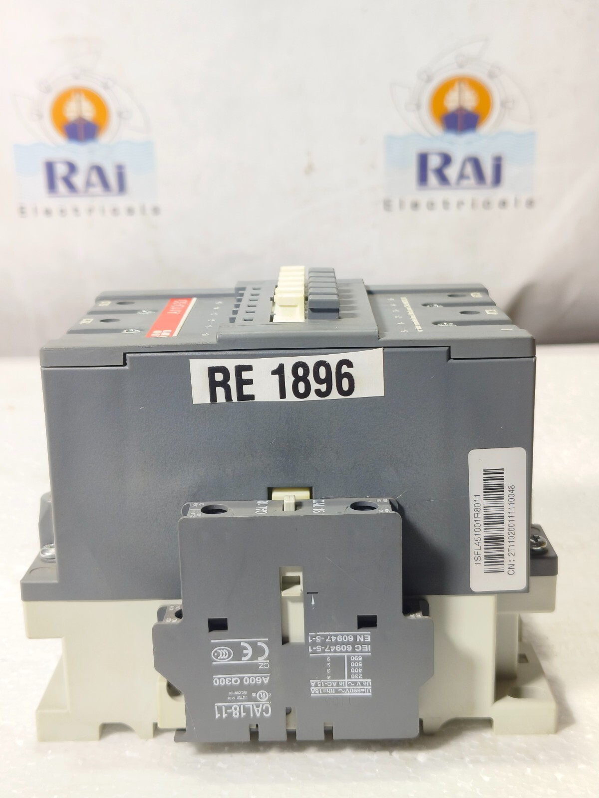 ABB A110-30 3POLE 220-240V 50/60Hz 160A MAGNETIC CONTACTOR A11030 A110