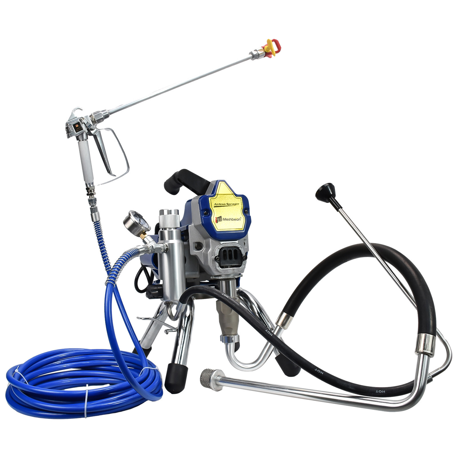 3500W High Pressure Airless Paint Sprayer High Efficiency Power Painting 220V