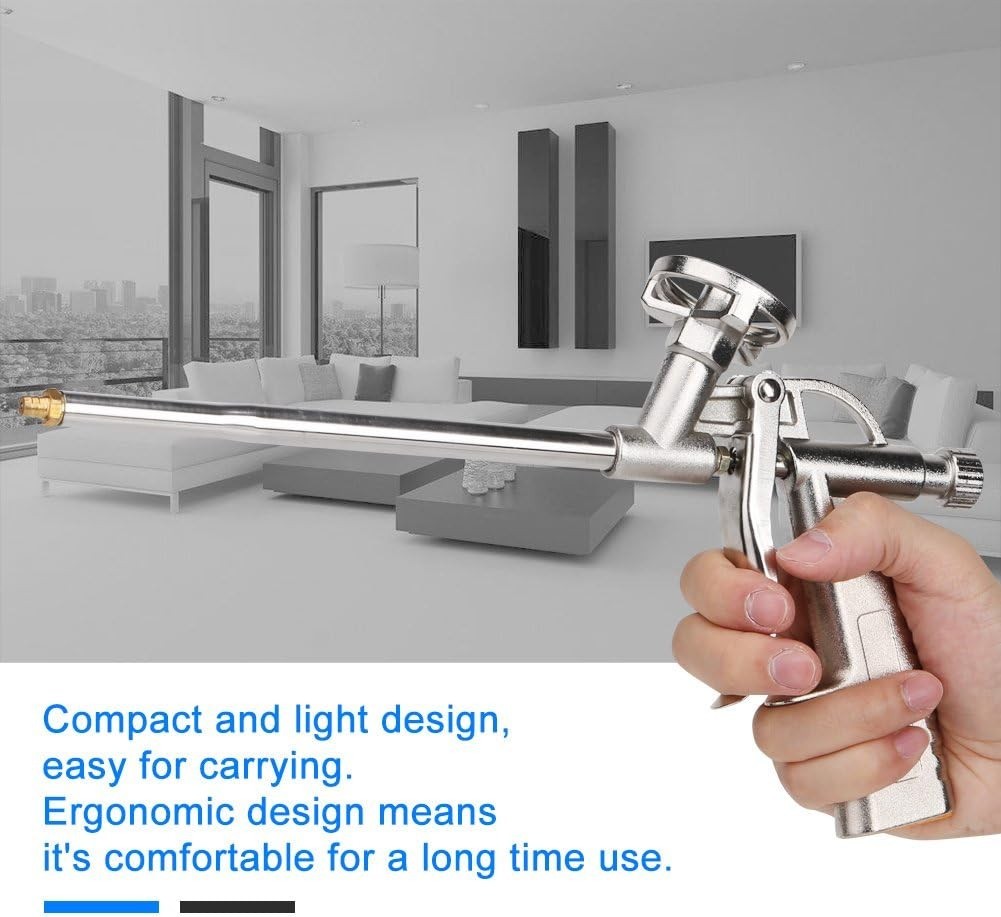 Expanding Foam Spray Gun Polyurethane Applicator for Window Door Insulation