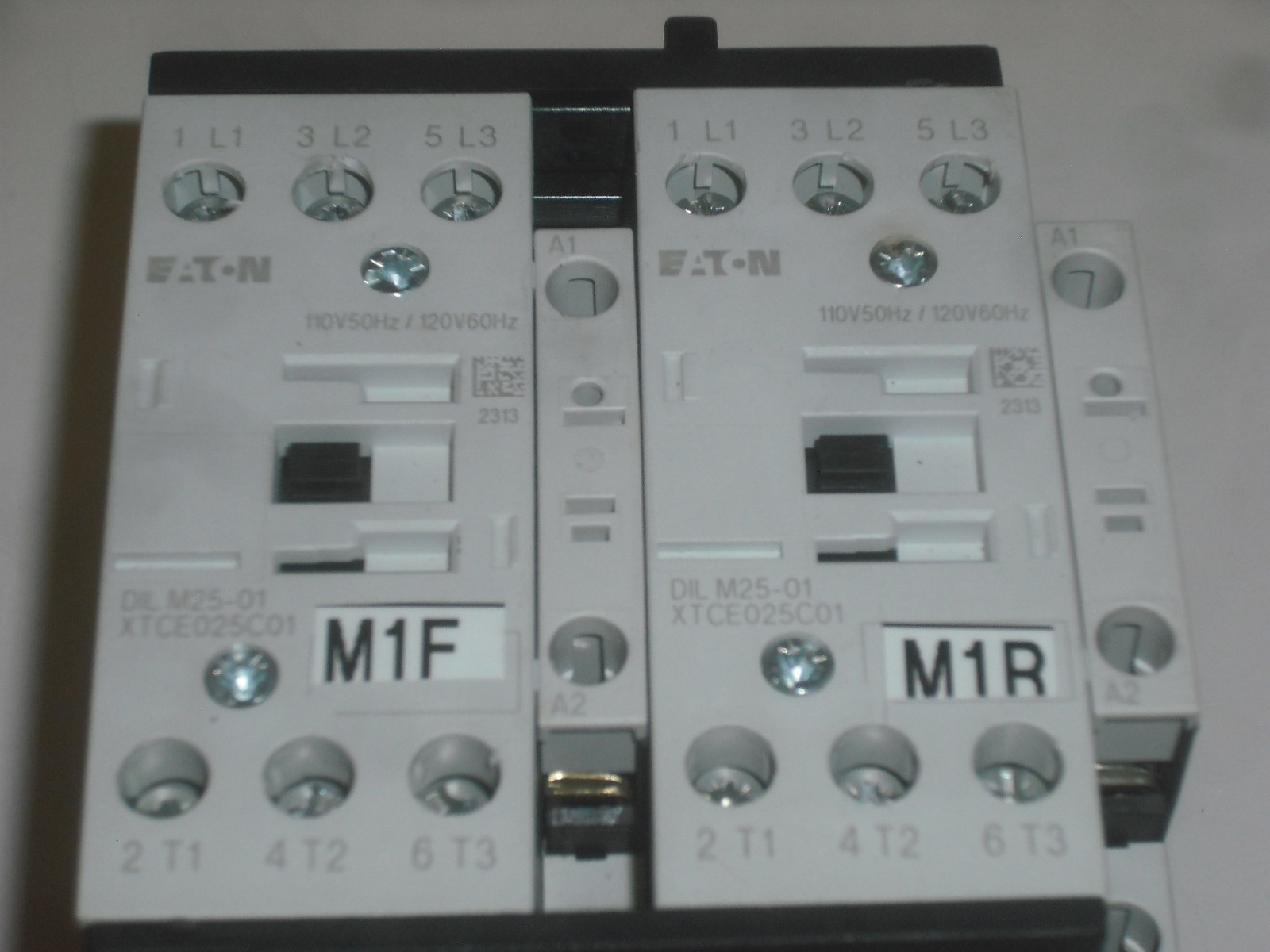 Bridged Eaton DIL M25-01,XTCE025C01, IEC Magnetic Contactor,