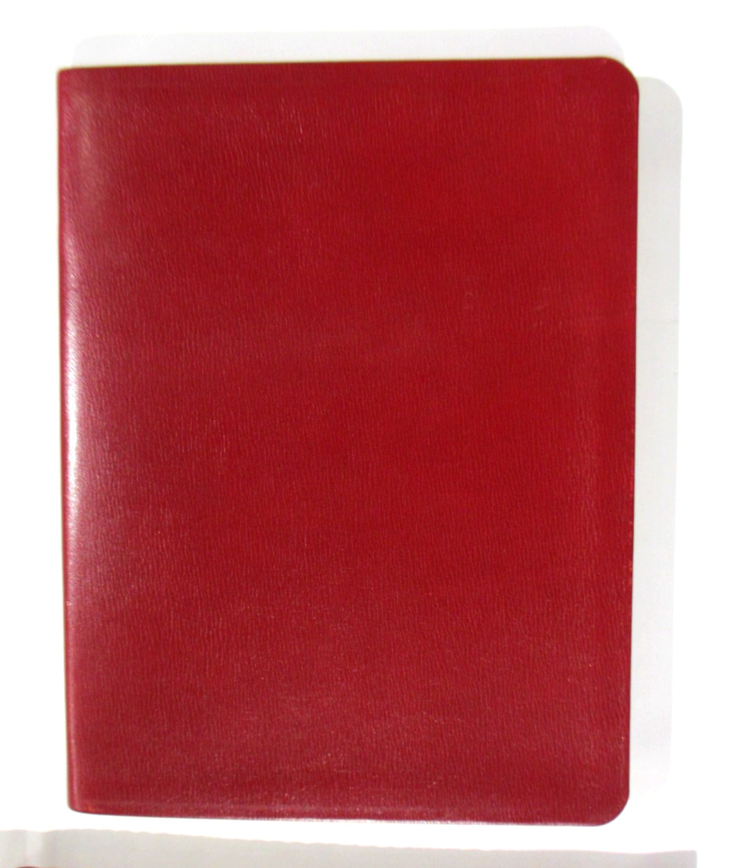 Graphic Image 9″ Journal Notebook Leather Soft Cover 224 UNLINED Pages RED