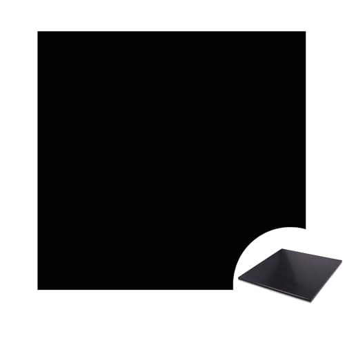 Heavy Duty Black HDPE Sheet 1/2″ Thick, 12″ x 24″ High Density Polyethylene Boar