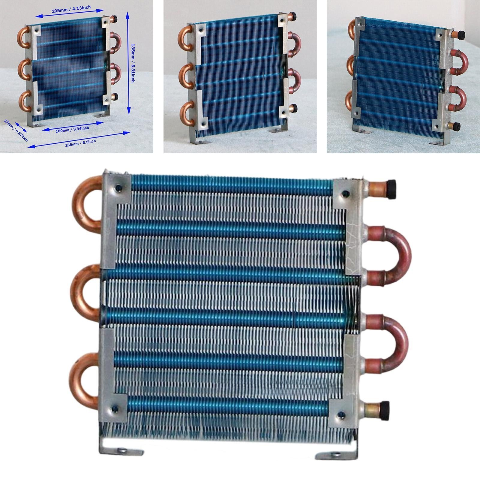 Small Condenser Radiator Compact Easy to Install Air Cooled Radiator for DIY