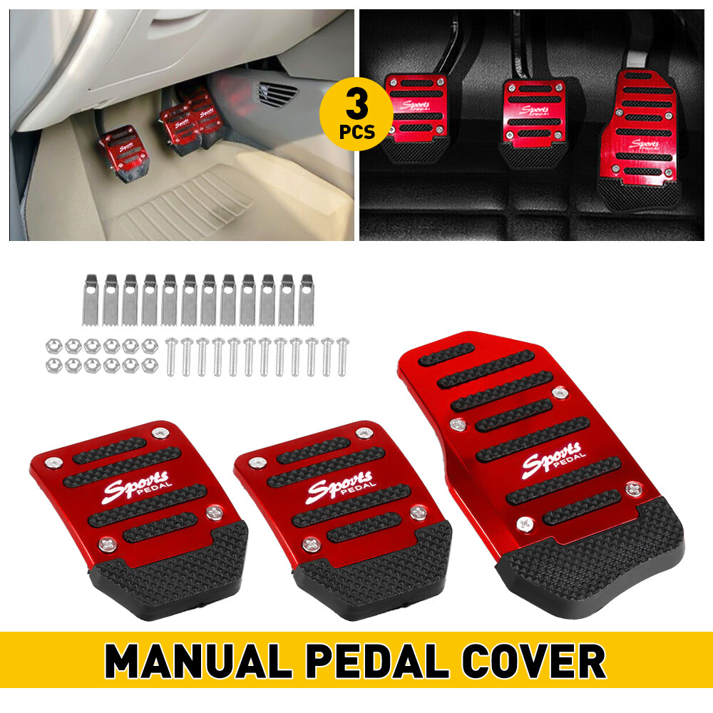 Universal Non-Slip Automatic Gas Brake Foot Pedal Pad Cover Car Accessories