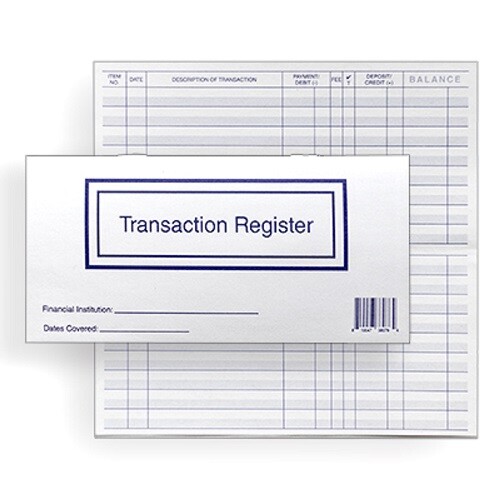 1 – Checkbook Transaction Registers 2023-2025 Calendar Check Book Bank New