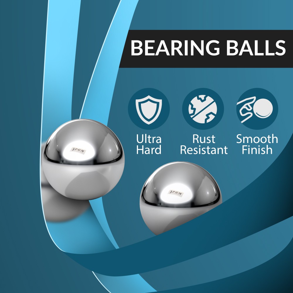 2-1/2″ Inch Chrome Steel Bearing Balls (G25 Precision – AISI 52100)