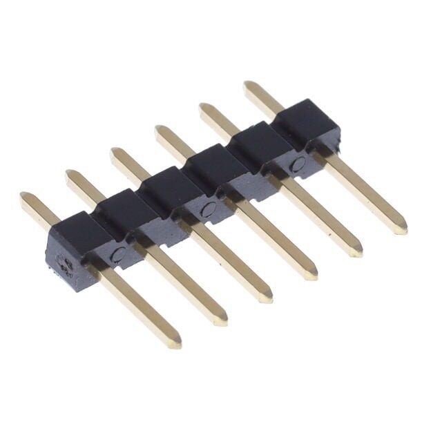 1000pcs 3M 961106-6404-AR 6 Position 2.54mm 0.1″ Vertical Single Row Male Header