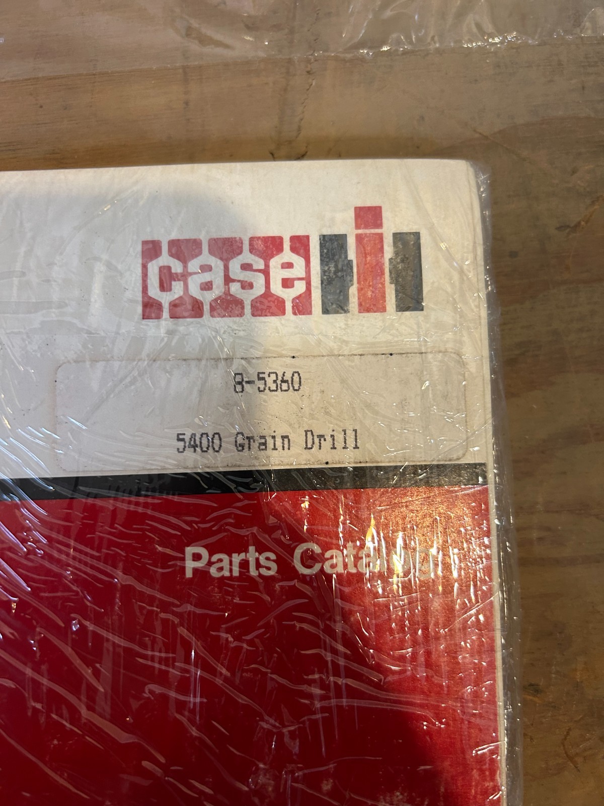 Case IH Parts Catalog 5400 Grain Drill Rac 8-5360