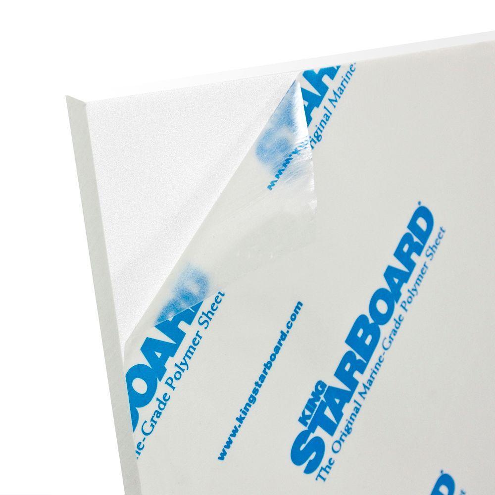 White King Starboard HDPE Polyethylene Plastic Sheet 3/4″ x 12″ x 24″ Textured