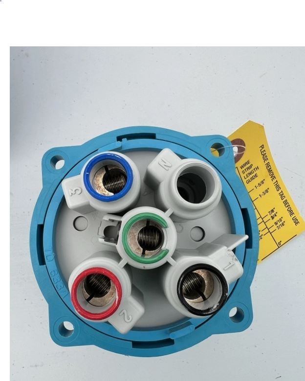 MELTRIC 33-68043 Inlet/plug DS 60A 3P+G 480VAC 25-HP TYPE 3R