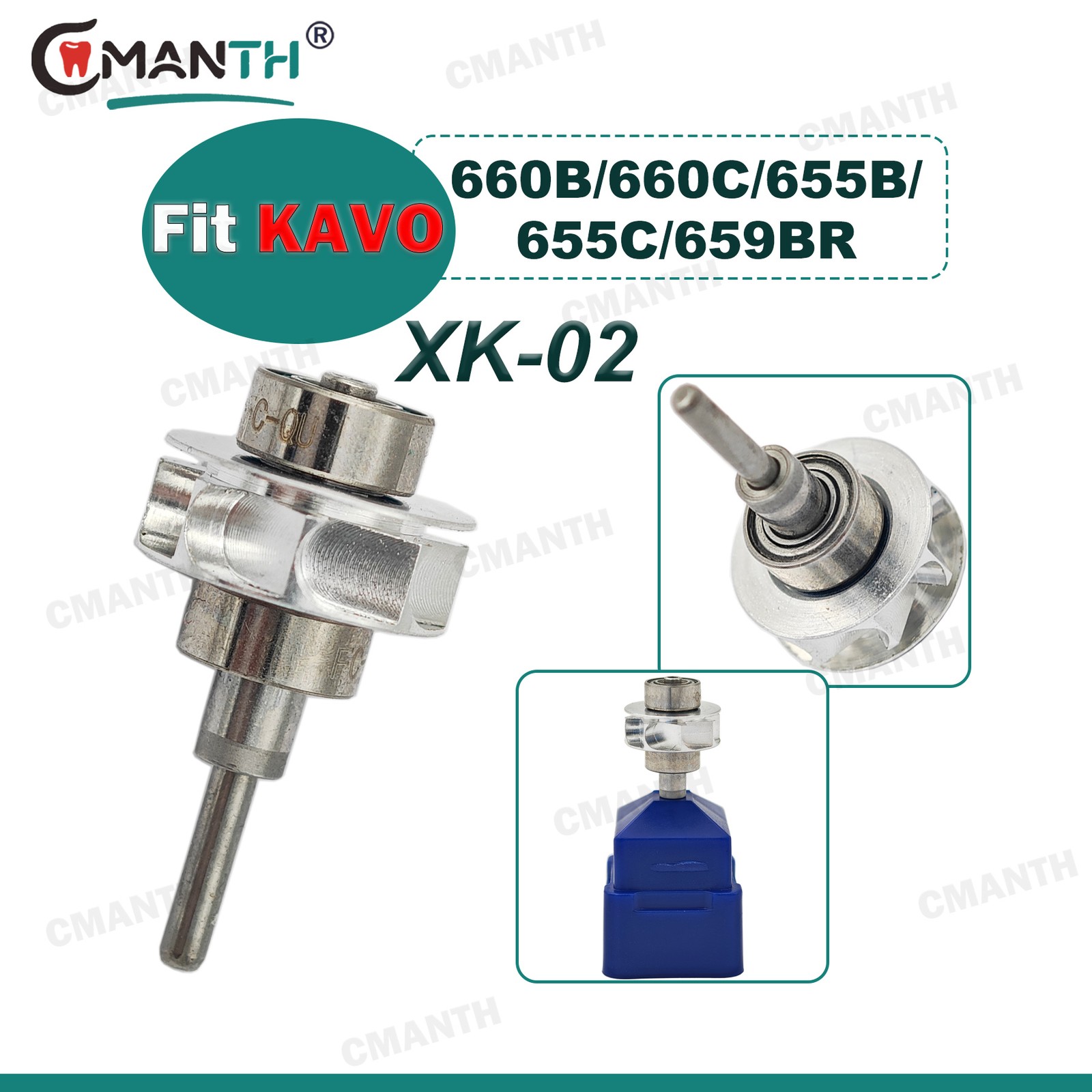 Dental Turbine Cartridge Air Rotor Fit KAVO High Speed Handpiece Cartridge