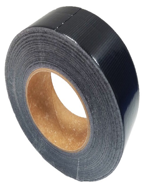 24 Rolls of Heavy Duty Black Duct Tape – 1.89″ x 35 Yds – 17 Mil