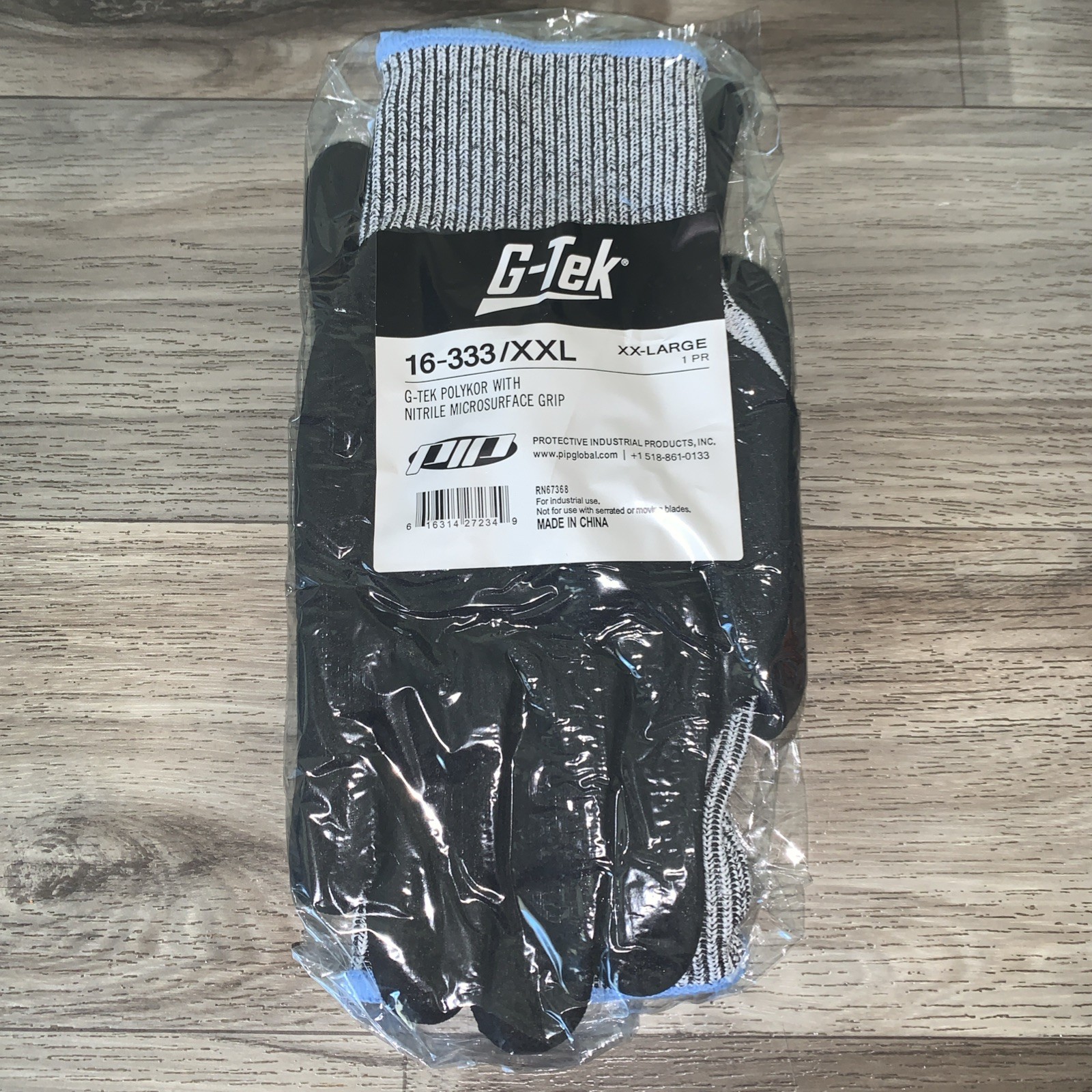 G-Tek PolyKor Seamless Knit PolyKor Blended Gloves pack of 12 16-333 XXL