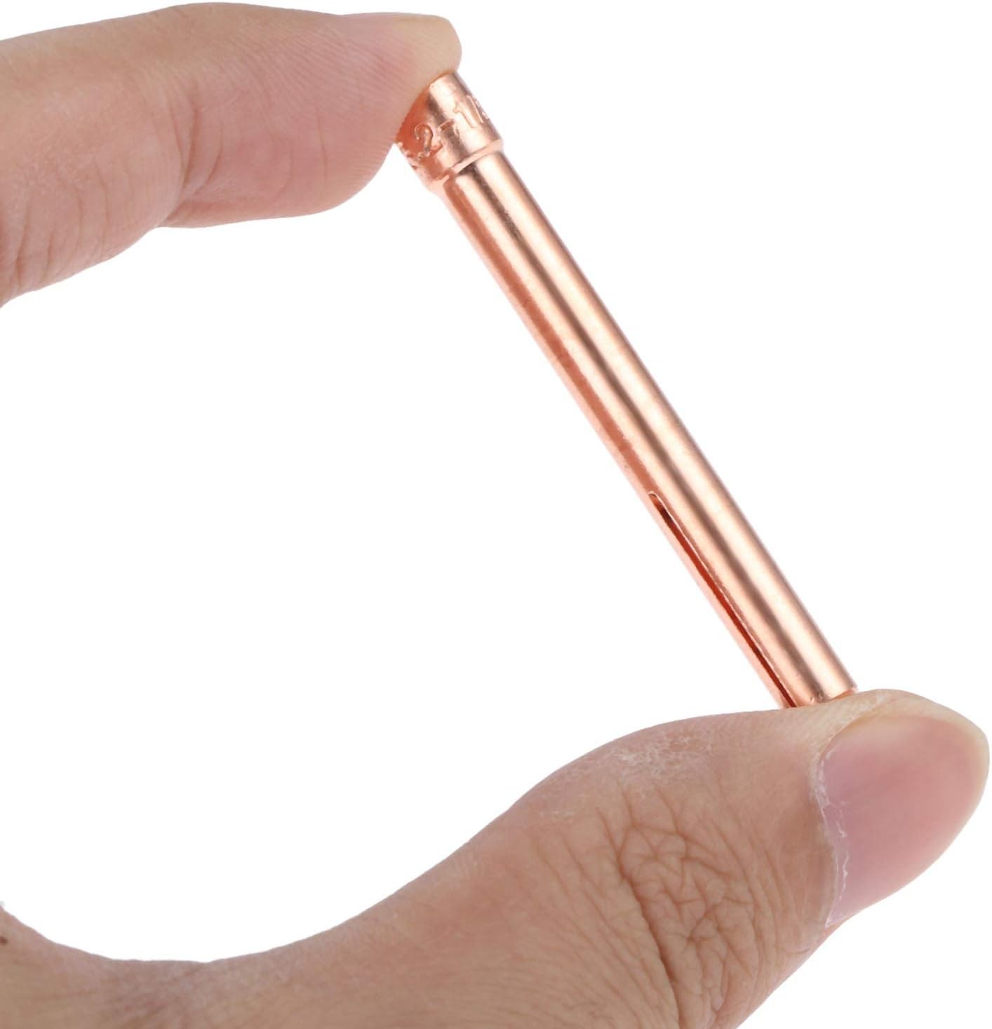 10PCS Copper 1/8″ 10N25 3.2mm TIG Collet Kit for WP17 18 26 TIG Welding Torch